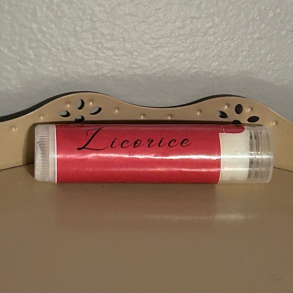 Black Licorice Handmade Lip Balm